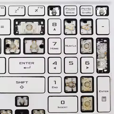 Replacement Keycap Key cap &Scissor Clip&Hinge For Asus TUF Gaming 8 FA706 FA706U F15 FX506 FA506QM 