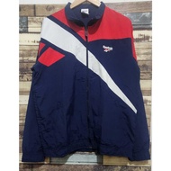 Reebok Classic Big Logo Colorblock Track Jacket (Size L)