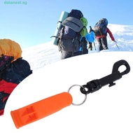 DATANEST​ Outdoor Survival Whistle, Loud Double Pipe Survival Rescue Whistle, Emergency Whistle PP P