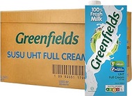Greenfields UHT Full Cream Milk, 1L x 12