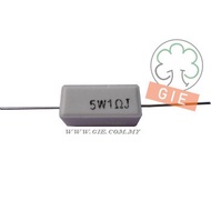 5W Wirewound Resistor 1 ohm
