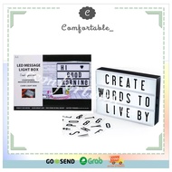 Led Message Light Box Size A4/Letter Box 3D/Love Box Decoration