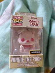 FUNKO POP 小熊維尼櫻花粉紅  WINNIE THE POOH KEY CHAIN