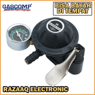 PROMO - Regulator + Meter Tekanan Rendah Superlock Gascomp GRS-01 / GRS 01