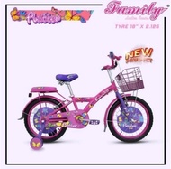 SEPEDA ANAK PEREMPUAN FAMILY FLUBBER 12 16 18 20 INCH