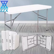 ZZX Outdoor Folding Table 120CM 150CM 180CM 240CM HDPE TABLE / OUTDOOR Foldable Table