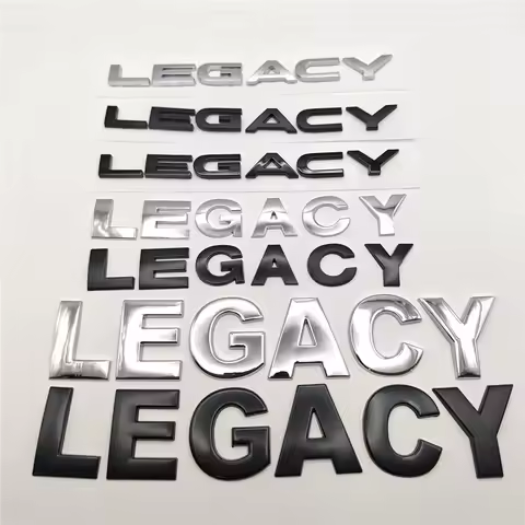 Rear Trunk Decals Emblem Badge Car Letters Sticker Decal Styling for Subaru LEGACY