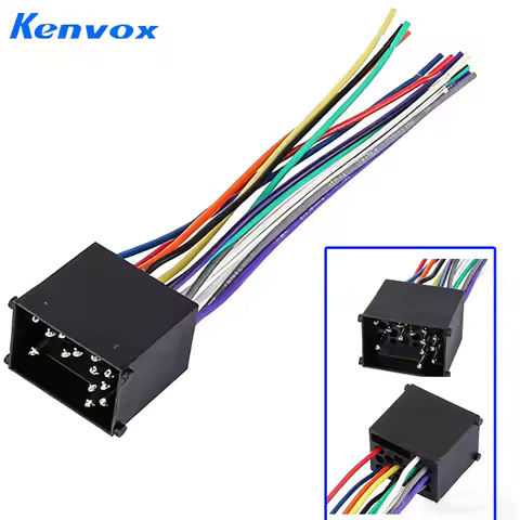 ISO Wiring Harness Connector Adaptor Car Stereo Radio For 3-Series 5-Series 7-Series E30 E36 E46 E39