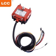 LCC F21-2D 220V 380V อุตสาหกรรมรีโมทคอนโทรลไร้สาย F21-E1B สําหรับไฟฟ้ารอกเครนรีโมทคอนโทรลเครนและเหนื