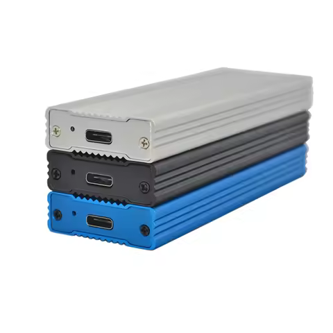 NVME M.2 Enclosure Full Aluminium HDD Enclosure HDD Case Mobile HDD Box TYPE C 3.1 ASM2362 m.2 USB3.