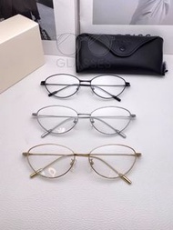 FAKEME眼鏡fade純鈦眼鏡框橢圓形光學眼鏡框金屬鏡框