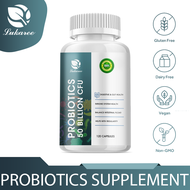 LUKAREE Probiotics Supplement 300 Billion CFU 30 Strains For Digestion, Gut, Immune Health Relieve Constipation For Men And Women