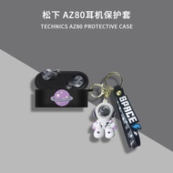 Suitable for Panasonic EAH AZ100 Wireless Bluetooth Headset Protective Case Transparent Conjoined Pa