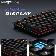 ♘✲LEAVEN REAL Blue Switch RGB Mechanical Keyboard 104 Button/Gaming Keyboard/Keyboard/RGB Keyboard/P