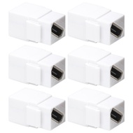 YOEMELY HDMI Keystone 8K, White HDMI Keystone Coupler for HDMI 2.1a Cable Pass Through, including 8K