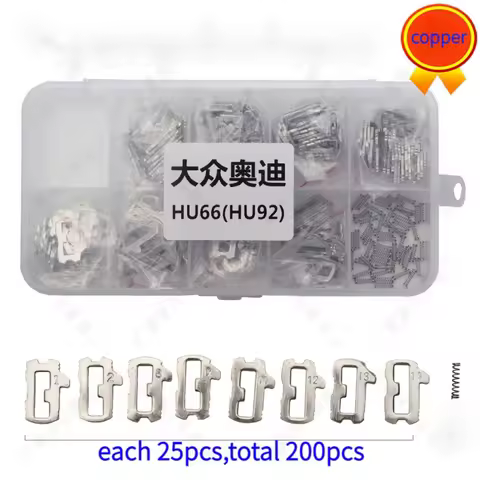 200pcs/lot Pinning Kits HU66 For Audi Volkswagen BMW HU92R Keying Tumbler Kit Lock Repair Plates