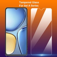 For itel A90 A80 A70 A50 A50C A60 A60s A48 A49 A57 A58 Pro Clear Tempered Glass 9H 2.5D Premium Scre