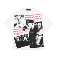 KKONTENER 90s MOVIES "FIGHT CLUB" OVERSIZE TSHIRT WHITE