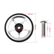 Litepro Alloy Easy Wheel For Brompton/3Sixty (Silver 2pcs)