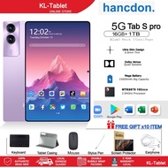 Handon Tab S13 12.Inch 16GB+1TB Tablet  Android Mugla Support SIM 5G+WIFI Card Free 10 Pieces Free G