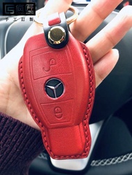【瘋匠特賣】純手工高級客製 For Benz奔馳 賓士車鑰匙皮套 真皮