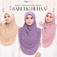𝗣𝗢𝗦𝗧 𝗧𝗢𝗗𝗔𝗬 Size L XL 2XL Tudung Sarung Nuhaa 3 Layer Tudung Sarung Sofea Rose Tudung Raya