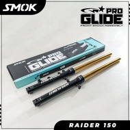 SMOK PRO GLIDE FRONT SHOCK ASSY SUSPENSION FOR SUZUKI RAIDER 150 R150 FI / CARB