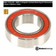 ENDURO MRA 1526 LLB - ABEC-5 Angular-Contact Bearing (C3 Clearance) - 15mm x 26mm x 7mm
