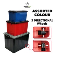 Abbaware Assorted Colour Storage Box 30L/50L/80L Kotak Simpan Barang/ Storage container/ 大型收纳箱