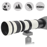 420‑1600mm F8.3 Telephoto Zoom Lens Telescope for Canon EF-S Mount Camera