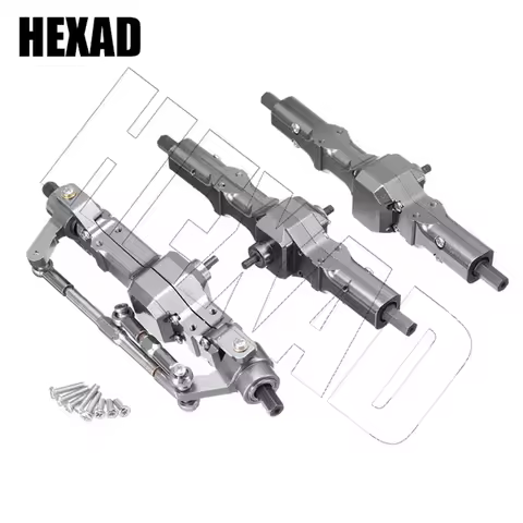 Metal Front, Middle And Rear Axle Bridge Group Upgrade Modified Accessories For WPL C24 B36 4WD 6WD 