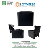 Loyverse POS DP80 LAN New เครื่องพิมพ์ใบเสร็จความร้อน (80มม.) รองรับ IOS Andriod Windows  LAN+USB