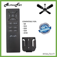 (***READY STOCK***) ORIGINAL ALPHA GENUINE PART 5 SPEED CEILING FAN REMOTE CONTROL ( RF56L/5S-FT )