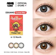 (💥Flash Sale ไม่แถมตลับ 💥) คอนแทคเลนส์เกาหลี ISHA-รุ่น DEKAME LOVE ME รองรับค่าสายตาปกติ/สายตาสั้น -