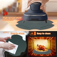 Silicone Heat Resistant Mat Compatible with Ninja Crispi Glass Air Fryer Non-Slip Kitchen Accessory 
