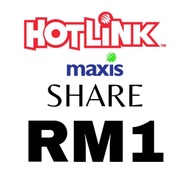 MAXIS HOTLINK SHARE RM1 topup reload recharge