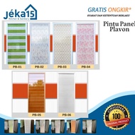 Pintu Panel | Pintu Kamar Mandi Pvc Plafon | Pintu Kamar Mandi Plastik