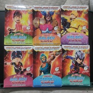 Pek Lagenda Kad Boboiboy Galaxy Card Complete Set