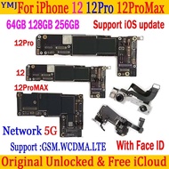 125 Motherboard For iPhone 12 Pro max Mainboard With / Without Face ID System Update Support 4 GXL