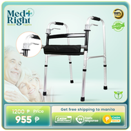 Adult Walker with Seat Chair Foldable