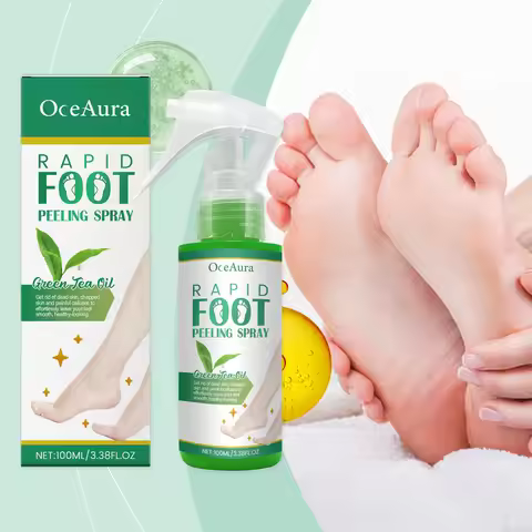 Foot Peeling Spray Improve Heel Cracking Repair Cough Dryness Rermove Dead Skin Exfoliation Antipers