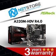ASRock A320M-HDV R4.0 mATX AMD AM4 AMD Promontory A320 Motherboard A320M HDV