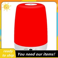 For Sleep Aid Lamp Rechargeable, Dimmable, 670nm Red Light Night Light for Sleep with Timer Blue Lig