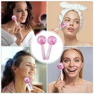 Ice Globes Roller Alat Pijat Wajah Alat Rol Es Bola Alat Penjagaan Kulit Wajah Untuk Wajah dan Leher