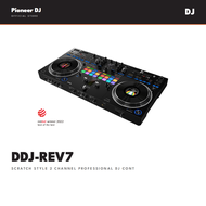 (Pre-Order) Pioneer DJ | DDJ-REV7 | Scratch Style 2 Channel Professional DJ Controller for Serato DJ