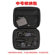 สำหรับ DJI Pocket 3กล่องพกพาสีดำเทากระเป๋าถือทั้งหมดในหนึ่งเดียวกระเป๋าที่เก็บของ PU แบบพกพา EVA กระเป๋าเดินทางสำหรับ DJI Osmo Pocket 3