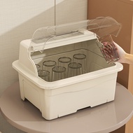 [48H Shipping] Bowl and Chopstick Storage Box, Dish Rack, Kitchen Household Dish Organizer, Draining