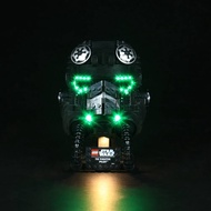 Light Kit 75274 Star Wars The Tie Fighter Pilot Helmet (Only LED Light kit ,No blocks Model)