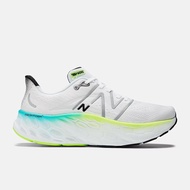 New Balance New Balance Fresh Foam X More v4 | Men | White/Electric blue-green XK2B