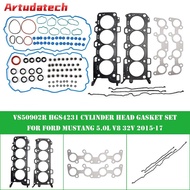 Artudatech VS50902R HGS4231 Cylinder Head Gasket Set for Ford Mustang 5.0L V8 32V 2015-17 Car Access